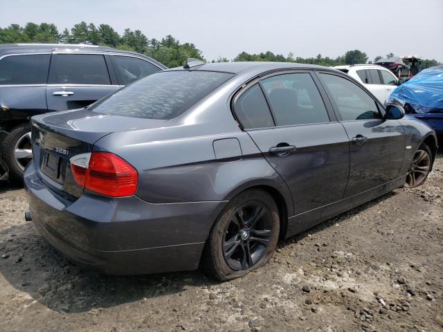 WBAVA37528NL51669 - 2008 BMW 328 I GRAY photo 3