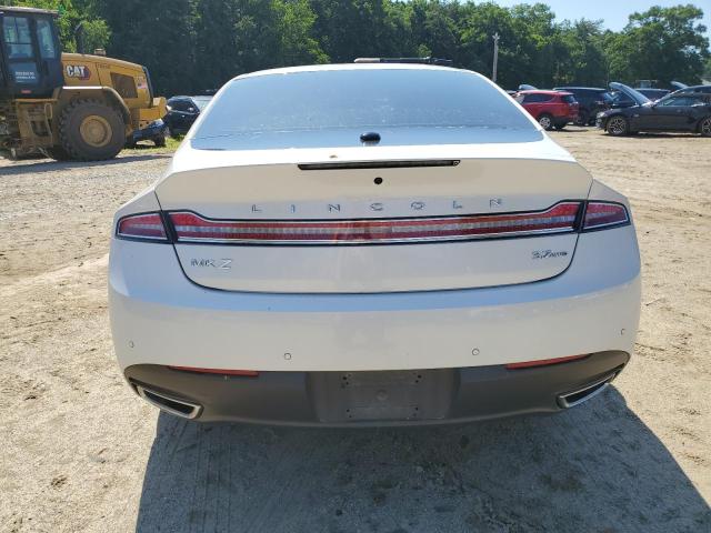 3LN6L2JK8GR619044 - 2016 LINCOLN MKZ WHITE photo 6