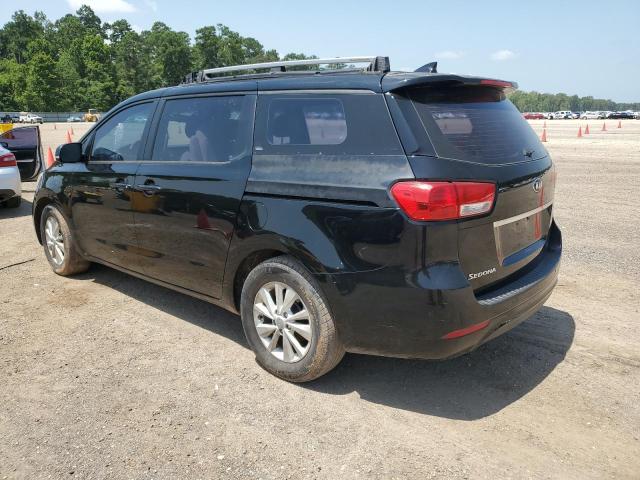 KNDMA5C19F6022102 - 2015 KIA SEDONA L BLACK photo 2