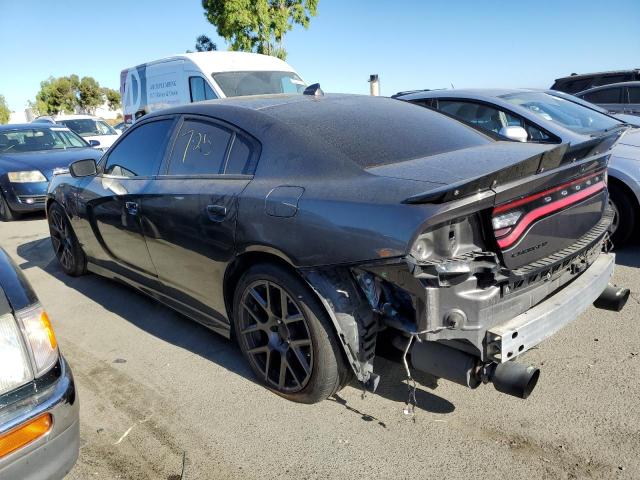 2C3CDXGJ5KH564013 - 2019 DODGE CHARGER SCAT PACK GRAY photo 2