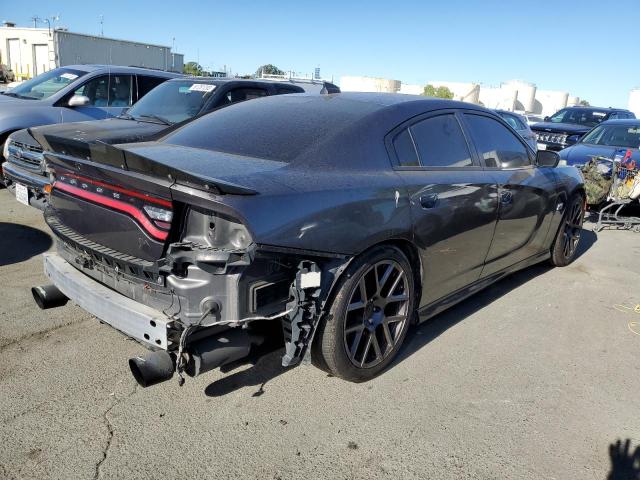 2C3CDXGJ5KH564013 - 2019 DODGE CHARGER SCAT PACK GRAY photo 3