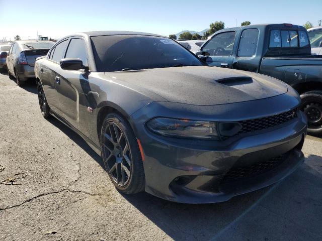 2C3CDXGJ5KH564013 - 2019 DODGE CHARGER SCAT PACK GRAY photo 4