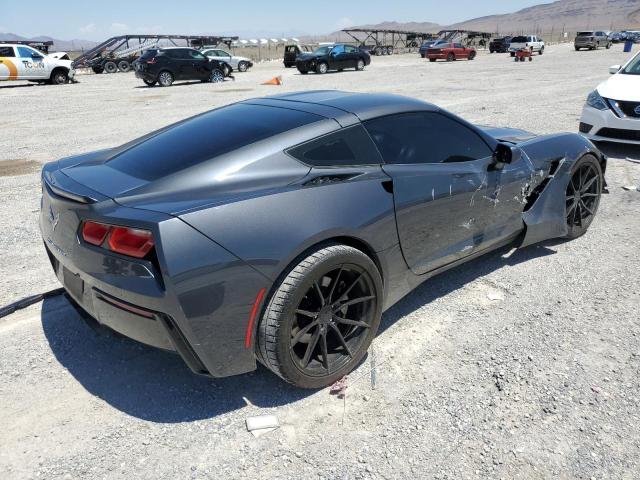 1G1YF2D72E5121734 - 2014 CHEVROLET CORVETTE STINGRAY 3LT BLACK photo 3