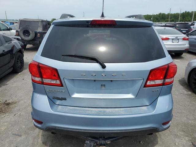 3C4PDDBG1DT703166 - 2013 DODGE JOURNEY SXT BLUE photo 6