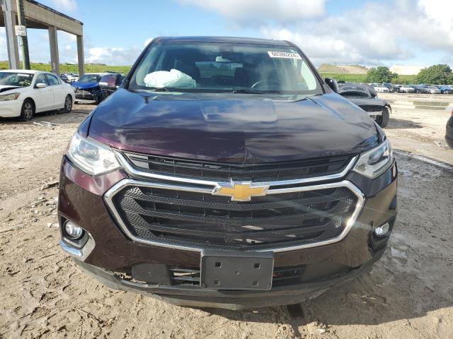 1GNERGKW6LJ322623 - 2020 CHEVROLET TRAVERSE LT BURGUNDY photo 5