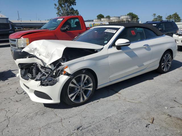 WDDWK4KB3JF701369 - 2018 MERCEDES-BENZ C 300 4MATIC WHITE photo 1