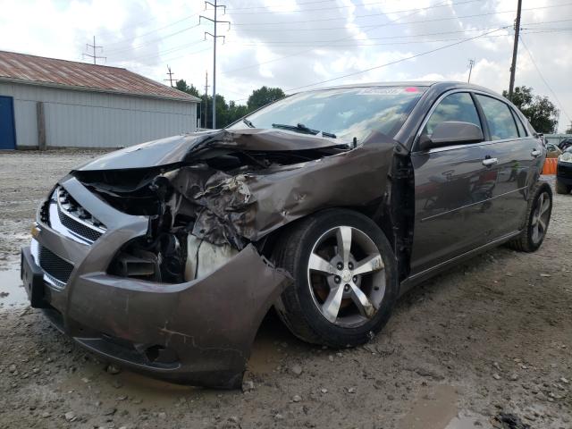 1G1ZC5EU2CF187212 - 2012 CHEVROLET MALIBU 1LT 棕色 照片 2