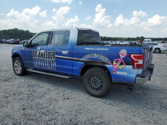 1FTEW1E54LKD42042 - 2020 FORD F150 SUPERCREW BLUE photo 2