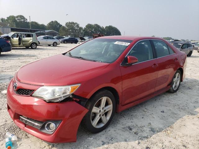 4T1BF1FK3EU827525 - 2014 TOYOTA CAMRY L RED photo 1