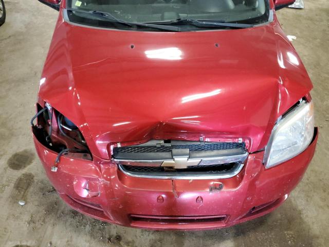 KL1TD5DE8BB162722 - 2011 CHEVROLET AVEO LS 红色 照片 11