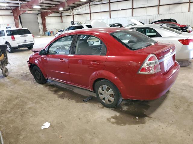 KL1TD5DE8BB162722 - 2011 CHEVROLET AVEO LS 红色 照片 2
