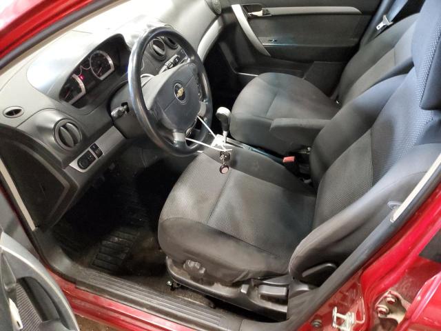 KL1TD5DE8BB162722 - 2011 CHEVROLET AVEO LS 红色 照片 7