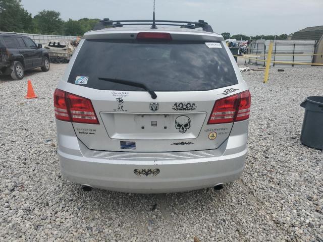 3D4PG5FV6AT220311 - 2010 DODGE JOURNEY SXT SILVER photo 6