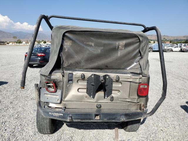 1J4FA39S03P317733 - 2003 JEEP WRANGLER COMMANDO TWO TONE photo 6