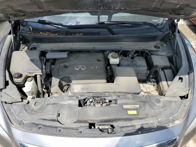 5N1AL0MM1FC543756 - 2015 INFINITI QX60 GRAY photo 12