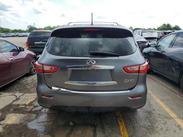 5N1AL0MM1FC543756 - 2015 INFINITI QX60 GRAY photo 6