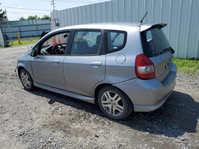 JHMGD376X7S006884 - 2007 HONDA FIT S 灰色 照片 2