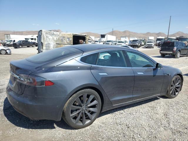 5YJSA1E23HF196647 - 2017 TESLA MODEL S Mavi foto 3
