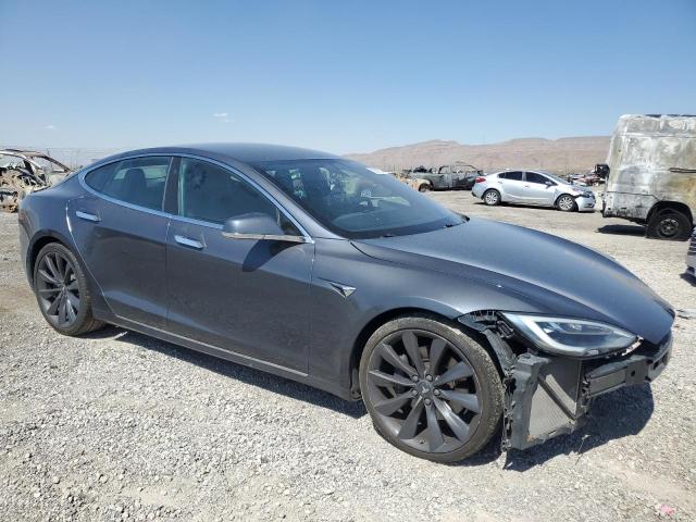 5YJSA1E23HF196647 - 2017 TESLA MODEL S Mavi foto 4