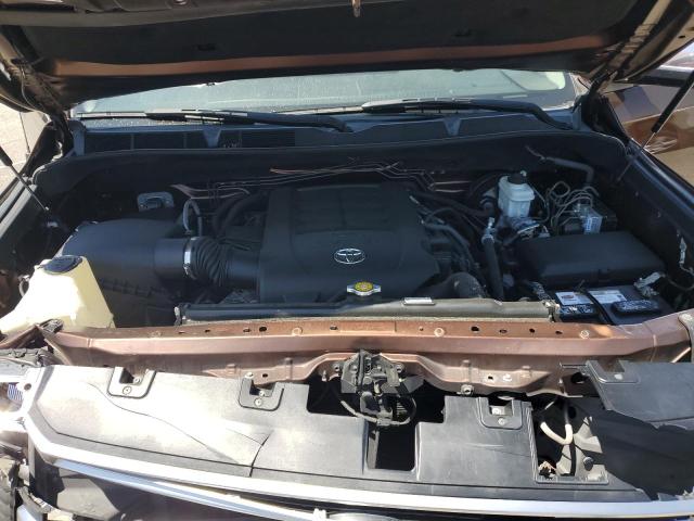 5TFGY5F14EX161390 - 2014 TOYOTA TUNDRA CREWMAX PLATINUM ბურგუნდია ფოტო 11