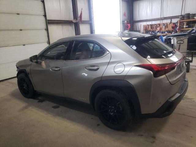 JTHU9JBHXK2006877 - 2019 LEXUS UX 250H SILVER photo 2