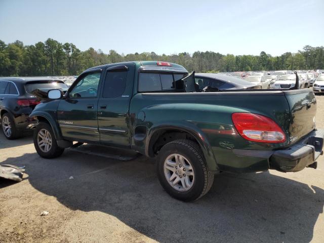 5TBBT48164S442538 - 2004 TOYOTA TUNDRA ACCESS CAB LIMITED GREEN photo 2