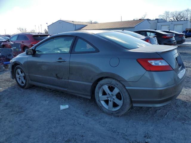 2HGFG12816H520857 - 2006 HONDA CIVIC EX GRAY photo 2