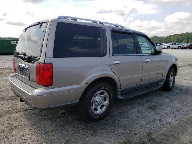 5LMFU28R62LJ18674 - 2002 LINCOLN NAVIGATOR 金色 照片 3