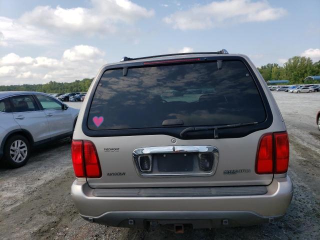 5LMFU28R62LJ18674 - 2002 LINCOLN NAVIGATOR 金色 照片 6