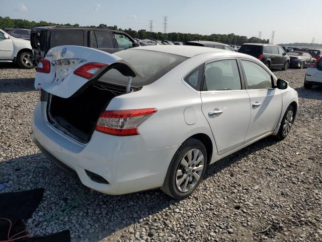 3N1AB7AP9FY308904 - 2015 NISSAN SENTRA S WHITE photo 3