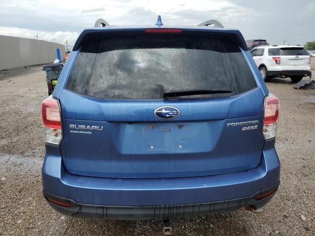 JF2SJAEC7HH512884 - 2017 SUBARU FORESTER 2.5I PREMIUM BLUE photo 6