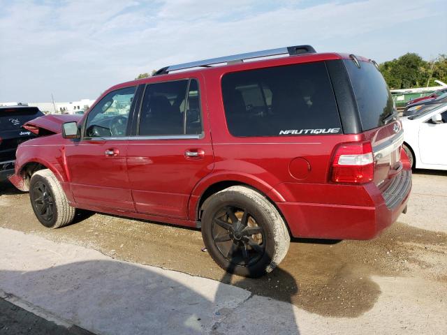 1FMJU1KT6FEF36254 - 2015 FORD EXPEDITION LIMITED RED photo 2