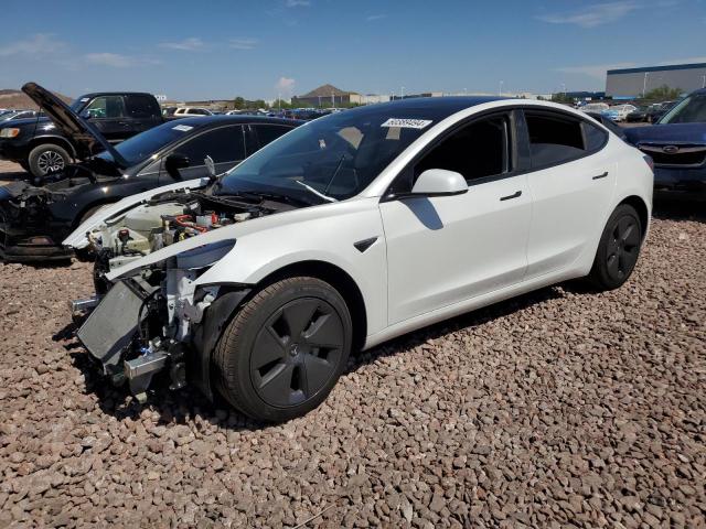 5YJ3E1EA1PF685644 - 2023 TESLA MODEL 3 WHITE photo 1