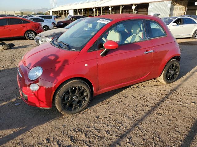 3C3CFFDR9CT223429 - 2012 FIAT 500 POP RED photo 1