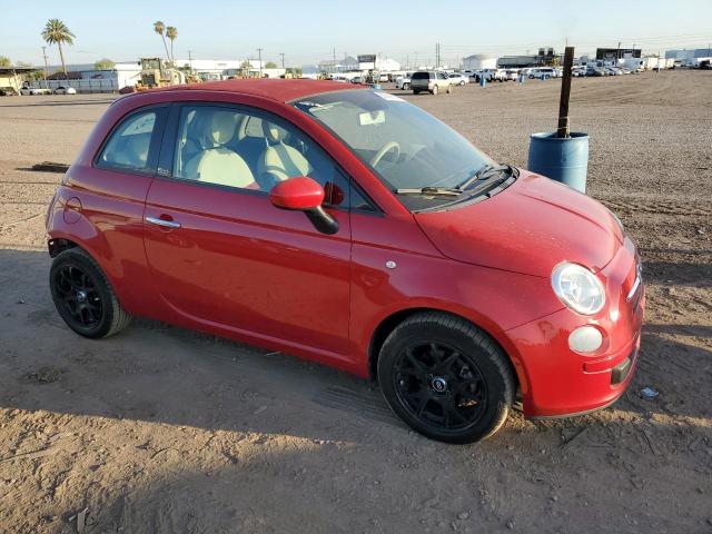3C3CFFDR9CT223429 - 2012 FIAT 500 POP RED photo 4
