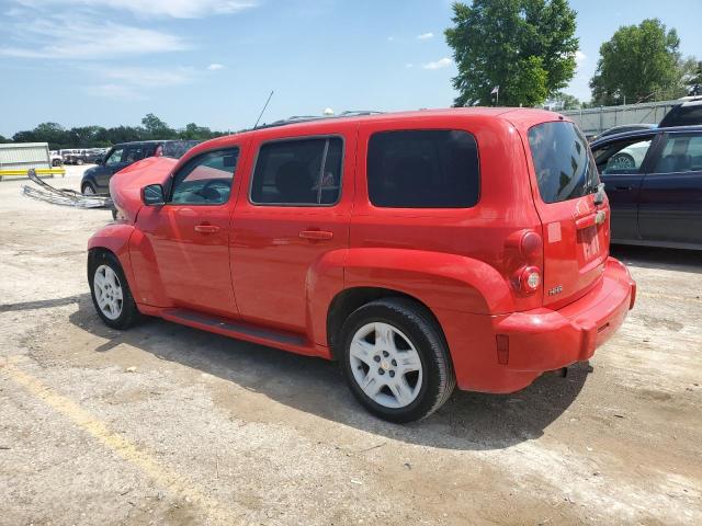 3GNDA23D18S522348 - 2008 CHEVROLET HHR LT RED photo 2