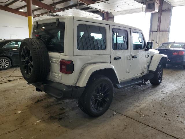 1C4JJXP68MW767988 - 2021 JEEP WRANGLER U SAHARA 4XE WHITE photo 3
