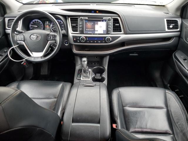 5TDJKRFH5GS264743 - 2016 TOYOTA HIGHLANDER XLE BLUE photo 8