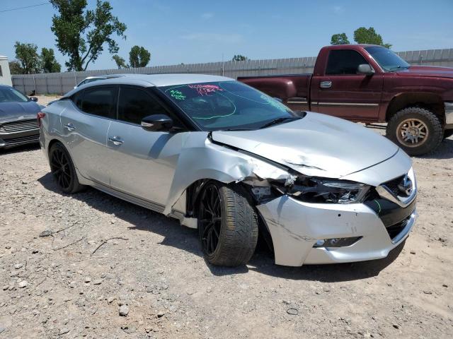 1N4AA6APXHC386281 - 2017 NISSAN MAXIMA 3.5S SILVER photo 4