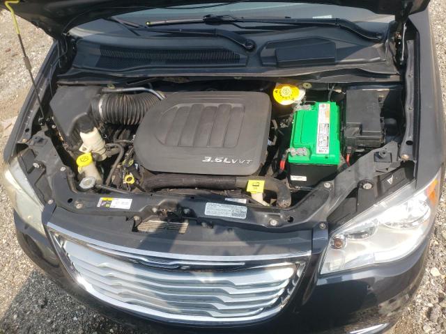 2C4RC1BG4ER174374 - 2014 CHRYSLER TOWN & COU TOURING CHARCOAL photo 12