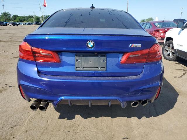 WBSJF0C5XJB283659 - 2018 BMW M5 BLUE photo 6