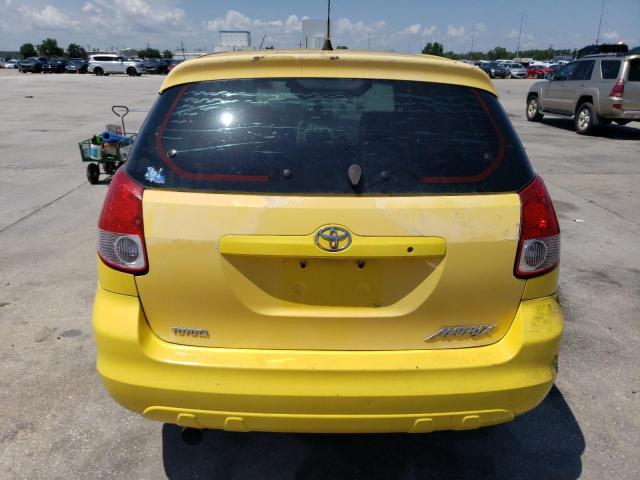 2T1KR32E44C183780 - 2004 TOYOTA COROLLA MA XR YELLOW photo 6