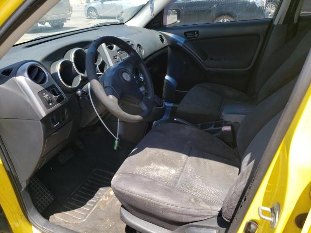 2T1KR32E44C183780 - 2004 TOYOTA COROLLA MA XR YELLOW photo 7