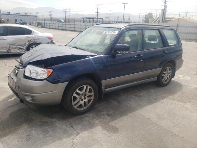 JF1SG67656H715891 - 2006 SUBARU FORESTER 2.5X LL BEAN BLUE photo 1