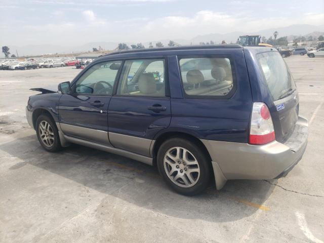 JF1SG67656H715891 - 2006 SUBARU FORESTER 2.5X LL BEAN BLUE photo 2