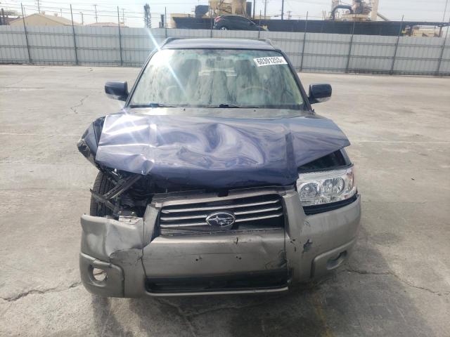 JF1SG67656H715891 - 2006 SUBARU FORESTER 2.5X LL BEAN BLUE photo 5
