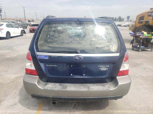 JF1SG67656H715891 - 2006 SUBARU FORESTER 2.5X LL BEAN BLUE photo 6