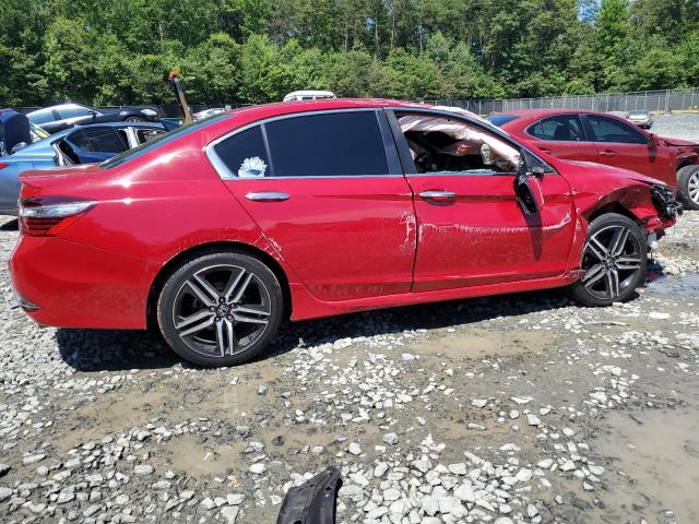 1HGCR2F52HA272820 - 2017 HONDA ACCORD SPORT RED photo 3