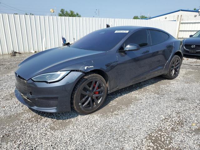 5YJSA1E61PF518977 - 2023 TESLA MODEL S 灰色 照片 1