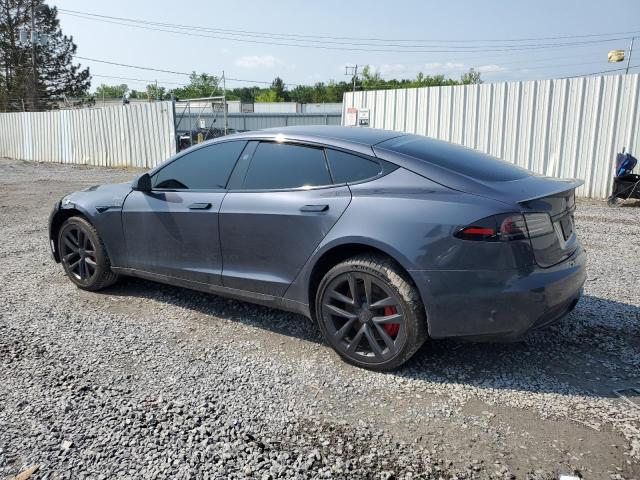5YJSA1E61PF518977 - 2023 TESLA MODEL S 灰色 照片 2